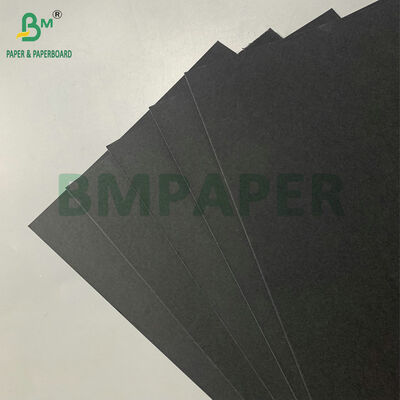 Eco-friendly Laminated Black Cardstock Heavy 1mm 1.5mm Duty Cover Paper for Gift Packaging Box