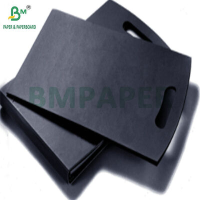 Eco-friendly Laminated Black Cardstock Heavy 1mm 1.5mm Duty Cover Paper for Gift Packaging Box