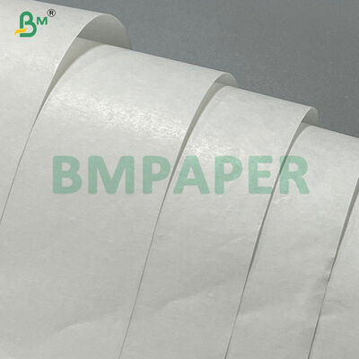 FDA Certified White MG Bleached Kraft Paper With PE Lamination Processing
