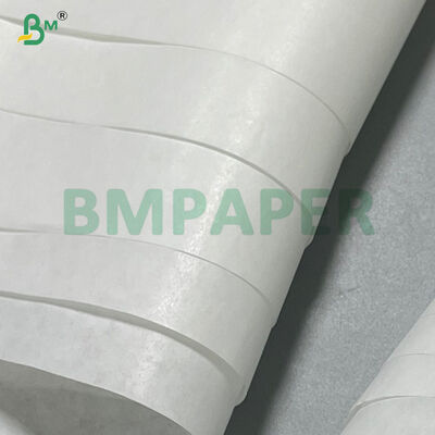 FDA Certified White MG Bleached Kraft Paper With PE Lamination Processing
