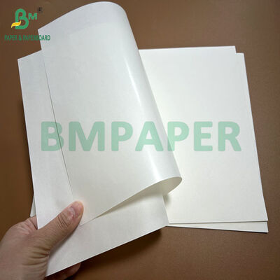 60gsm 70gsm Coated 1 side White Machine Glazed Kraft Paper For Sugar Package 60cm 72cm
