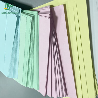 Multi-colored 55gsm 60gsm Self-copying Paper NCR 650mm X 920mm Black Image