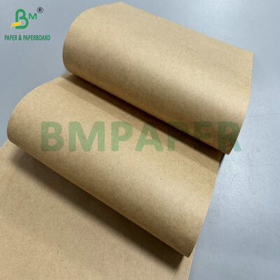 Heavy Duty 70gsm / 80gsm Kraft Paper Rolls Natural Brown Paper for Industrial & Retail Bags