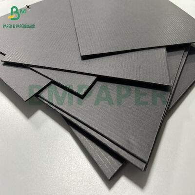 パッケージ用1.5mm 1.7mm黒色Fフルート段ボール 1000 x 1420mm