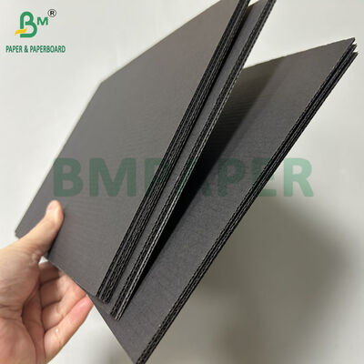 パッケージ用1.5mm 1.7mm黒色Fフルート段ボール 1000 x 1420mm