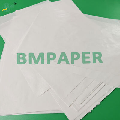 45g + 9g Poly Coated White Kraft Paper For Chopstick Packaging 25cm Heat - Sealable
