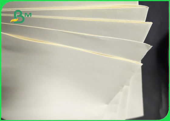 70GSM 80GSMの黄色のWoodfreeのペーパー/とらわれのペーパー証明される100%のバージンのパルプFSC