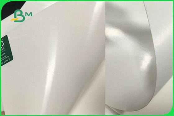 FSCのFDAの習慣を作るコップのための白い食糧安全なFBB板15g PEの塗被紙