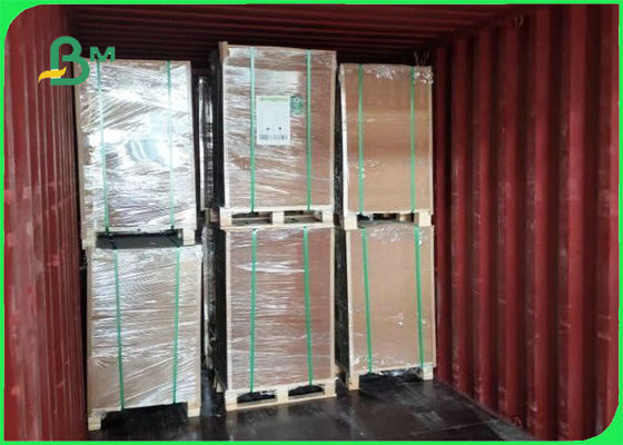 270g + 18g単一の側面のPEは食糧包むことのためのクラフト板高い耐久性に塗った