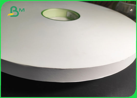 熱Sealableわらの包装紙28gsm白い色27mmの幅