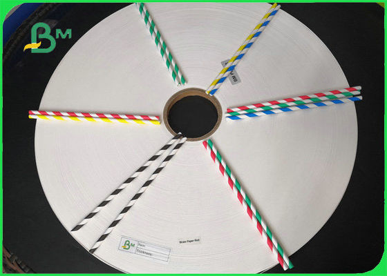 コーヒー用ストロー用カスタム印刷カラー飲用ストロー紙